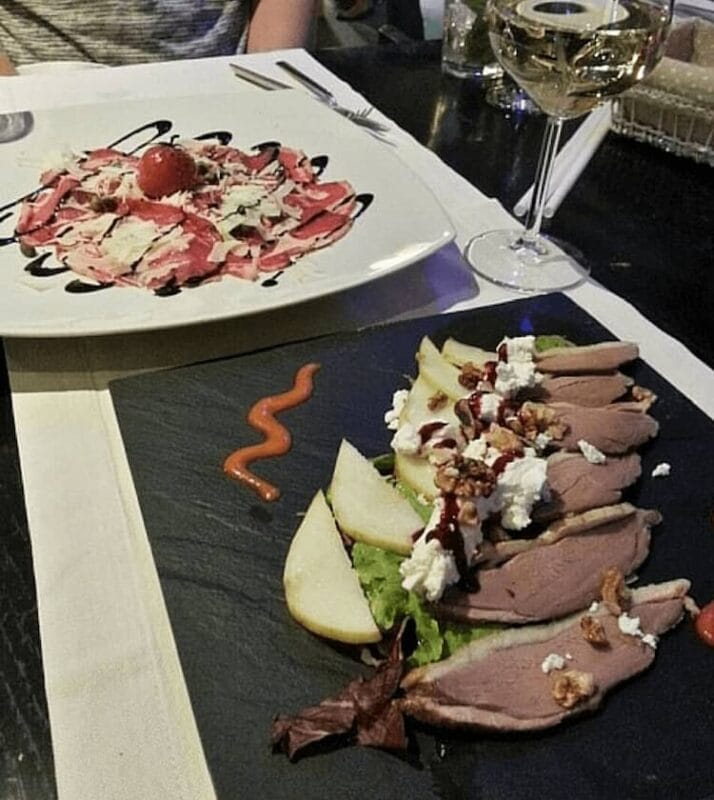 appetizer food carpaccio