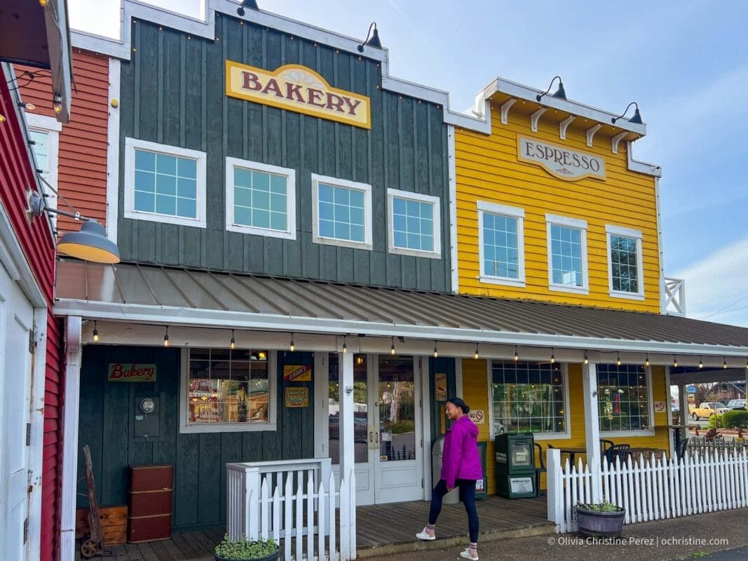 The appearance of an old bakery